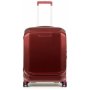 Piquadro CUBICA/Red S 39 л чемодан из поликарбоната на 4 колесах красный