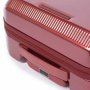 Piquadro CUBICA/Red S 39 л чемодан из поликарбоната на 4 колесах красный