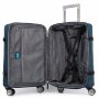 Piquadro Move2 53 л текстильна валіза на 4-х колесах синя