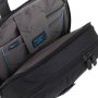 Piquadro PULSE 12 л міський текстильний рюкзак для ноутбука темно-сірий