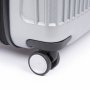 Piquadro RELYGHT PLUS ZIP 39,5 л чемодан из поликарбоната на 4 колесах серебристый