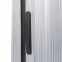 Piquadro RELYGHT PLUS ZIP 39,5 л чемодан из поликарбоната на 4 колесах серебристый