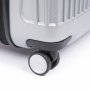 Piquadro RELYGHT PLUS ZIP 98 л валіза з полікарбонату на 4 колесах срібляста