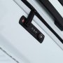 Piquadro SEEKER70/White L 98 л валіза з полікарбонату на 4 колесах біла
