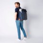 Piquadro URBAN BAGMOTIC 37,54 л чемодан из натуральной кожи на 2-х колесах синий