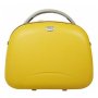 Пластиковый бьюти кейс, дорожная косметичка Vip Collection Kilimanjaro желтый