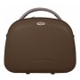 Пластиковый бьюти кейс Vip Collection Kilimanjaro коричневый