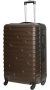 Пластиковый чемодан гигант 110 л Vip Collection Costa Brava 28 Brown