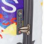 Премиум чемодан средних размеров из поликарбоната 71 л Roncato UNO ZIP ZSL ART, белый