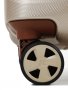 Презентабельный элитный чемодан 71 л Roncato UNO ZIP Deluxe, бежевый