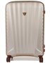 Презентабельный элитный чемодан 71 л Roncato UNO ZIP Deluxe, бежевый