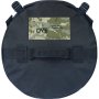 Прочная тактическая сумка-рюкзак Bagland 110 л с Cordura 1000D, водонепроницаемая Черная