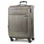 Rock Deluxe-Lite 110/122 л чемодан из полиэстера на 4 колесах бронзовый