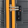 Rock Impact II (M) Black/Blue 67,5 л чемодан из полипропилена на 4 колесах черный