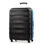 Rock Impact (L) Black/Blue 104 л чемодан из полипропилена на 4 колесах черный