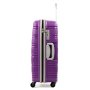 Rock Impact (L) Purple 104 л чемодан из полипропилена на 4 колесах фиолетовый