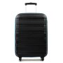 Rock Impact (M) Black/Blue 67,5 л чемодан из полипропилена на 4 колесах черный