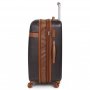 Rock Valiant Hardshell Expandable 83/104 л валіза з ABS пластику на 4 колесах коричнева