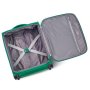 Roncato Lite Plus 25 л облегченный чемодан для ручной клади на 2-х колесах тканевый зеленый
