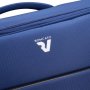 Roncato Lite Plus 42 л облегченный чемодан для ручной клади из нейлона синий