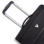 Roncato Lite Plus 42 л облегченный чемодан для ручной клади на 4-х колесах из нейлона черный
