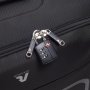 Roncato Lite Plus 42 л облегченный чемодан для ручной клади на 4-х колесах из нейлона черный