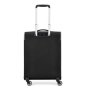 Roncato Lite Plus 42 л облегченный чемодан для ручной клади на 4-х колесах из нейлона черный