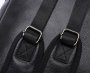 Рюкзак кожаный с отделом для ноутбука Tiding Bag Черный