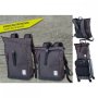 Рюкзак с металлической пряжкой на 15 л Черный