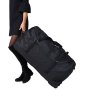 Складная сумка на колесах TravelZ Wheelbag на 100 л Черная