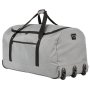Складная сумка на колесах TravelZ Wheelbag на 100 л Серая