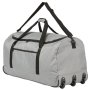 Складная сумка на колесах TravelZ Wheelbag на 100 л Серая