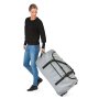 Складная сумка на колесах TravelZ Wheelbag на 100 л Серая