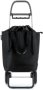 Складная сумка-тележка Rolser Mini Bag Plus MF на 21 л Черная