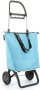 Складная сумка-тележка Rolser Mini Bag Plus MF на 21 л Голубая
