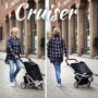 Складная сумка-тележка ShoppingCruiser 3 Wheels Зеленая