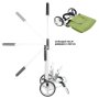 Складная сумка-тележка ShoppingCruiser Foldable на 45 литров Зеленая
