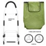 Складная сумка-тележка ShoppingCruiser Foldable на 45 литров Зеленая