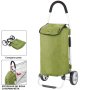 Складная сумка-тележка ShoppingCruiser Foldable на 45 литров Зеленая