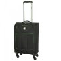 Skyflite Plasma Black 30 л валіза з поліестеру на 4 колесах чорна