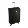 Skyflite Plasma Black 61 л валіза з поліестеру на 4 колесах чорна