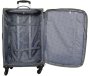 Skyflite Plasma Grey 89 л чемодан из полиэстера на 4 колесах серый
