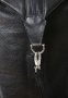 Средняя дорожная кожаная сумка 40 л VIP COLLECTION, черная