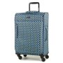 Средний чемодан 53/58 л Members Vogue (M) Blue Geo Print