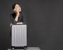 Средний чемодан 64 л Xiaomi RunMi 90 Points Suitcase Gray Stars 24"