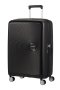 Середня валіза American Tourister Soundbox – 71,5 / 81 л, 3,7 кг Чорна