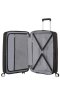 Середня валіза American Tourister Soundbox – 71,5 / 81 л, 3,7 кг Чорна