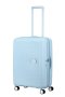 Средний чемодан American Tourister Soundbox – 71,5 / 81 л, 3,7 кг Голубой
