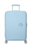 Средний чемодан American Tourister Soundbox – 71,5 / 81 л, 3,7 кг Голубой