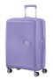 Середня валіза American Tourister Soundbox – 71,5 / 81 л, 3,7 кг Лавандова